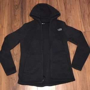 Dark gray north face jacket